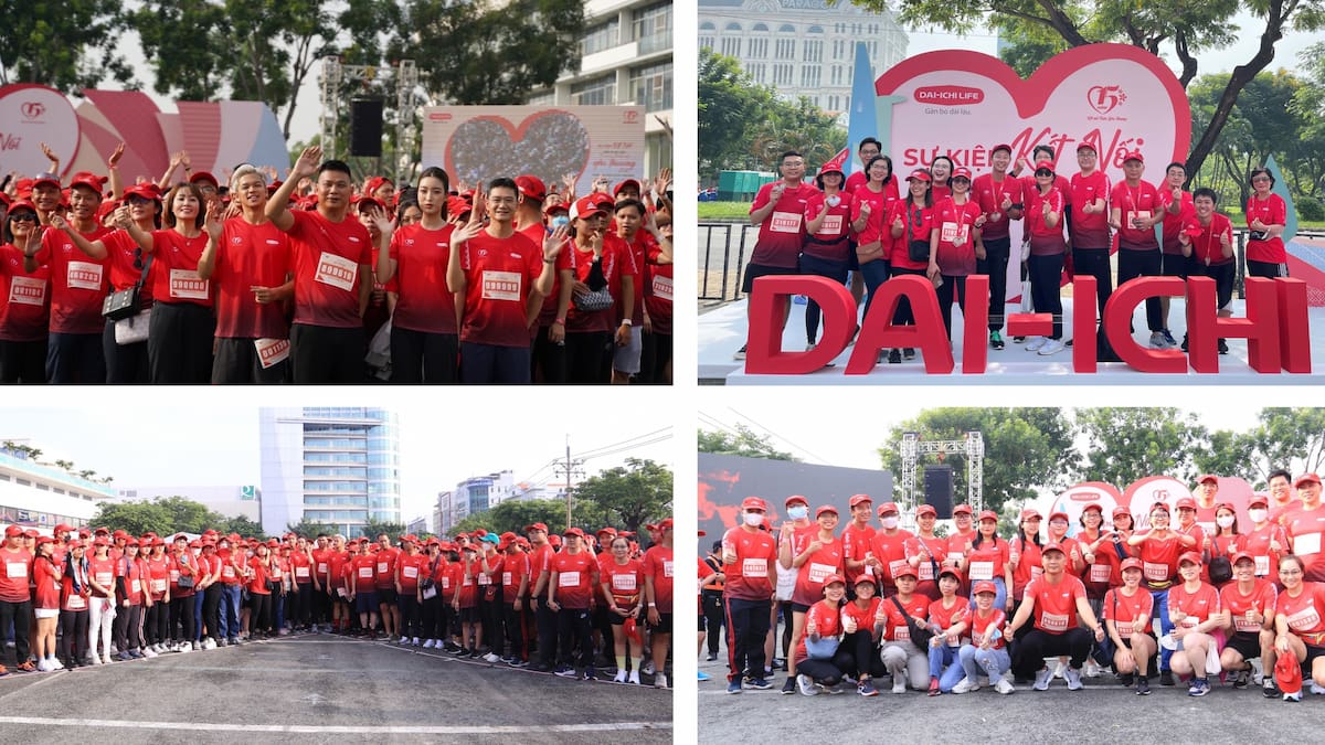 cung-duong-yeu-thuong-hcm Hoa hậu Đỗ Mỹ Linh, Ca sĩ Trọng Hiếu cùng 1000 người tham gia hào hứng với không khí sôi động tại Sự kiện Kết Nối Dai-ichi Life - Cung Đường Yêu Thương 2022